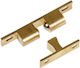 Metallic Door Stopper Gold