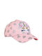 Tatu Moyo Kids' Hat Jockey Fabric Pink