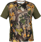 Gamo T-shirt in Khaki Farbe