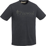 Pinewood Men's Outdoor Life T-shirt in Black color