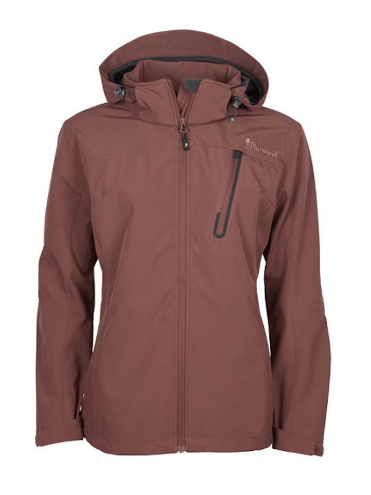 Pinewood Stretch Shell Wilda Hunting Jacket Red