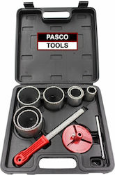 Pasco Комплект Диамантени Бормашини 33mm До 83mm Pasco Комплект Диамантени Бормашини 33mm До 83mm