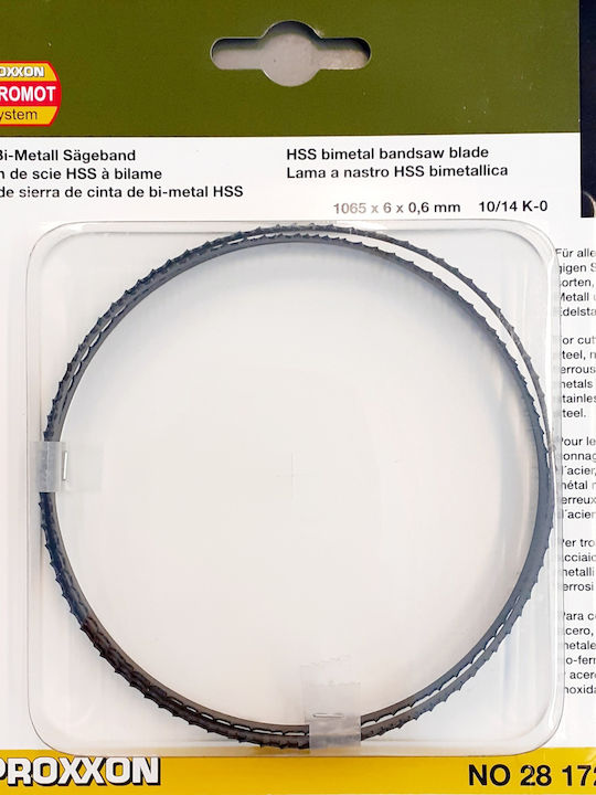 Proxxon 2817210 Πριονοκορδέλα για Μέταλλο 1065mm