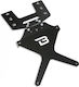 Barracuda Foldable Motorcycle License Plate Holder