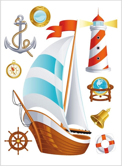 A&G Paper Kids Wall Sticker 65x85cm