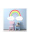 Caravelshop Kinder Wandsticker Wand 100x71cm