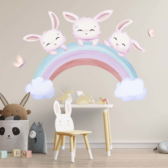 Caravelshop Kinder Wandsticker Wand 70x52cm