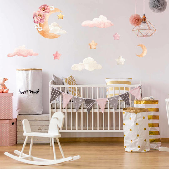 Autocolant Decorativ pentru Copii Perete 100x100buc