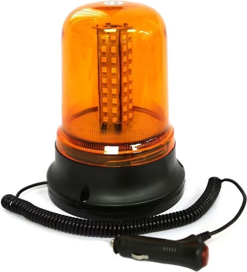 Carman Φάρος Αυτοκινήτου LED 12V 15.5cm με Πορτοκαλί Φωτισμό