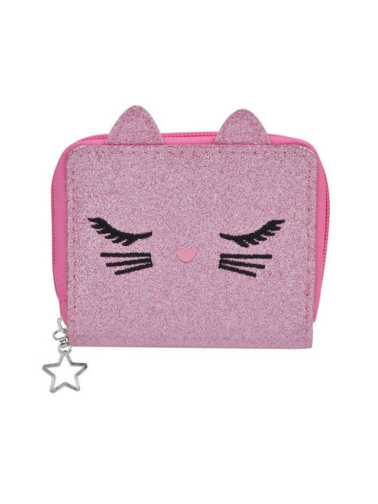 Tatu Moyo Wallet for Girls with Zipper Pink 1221307