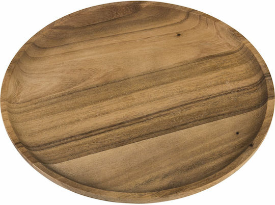 Zassenhaus Holz Rund Serviertablett in Braun Farbe 30x30cm 55993 1Stück Zassenhaus Holz Rund Serviertablett in Braun Farbe 30x30cm 55993 1Stück