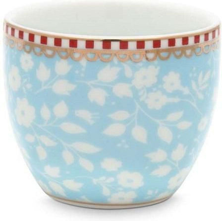 PiP Studio FLORAL Αυγοθήκη από Πορσελάνη Μπλε