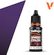 Acrylicos Vallejo Model Making Paint In Purple Colour 18ml