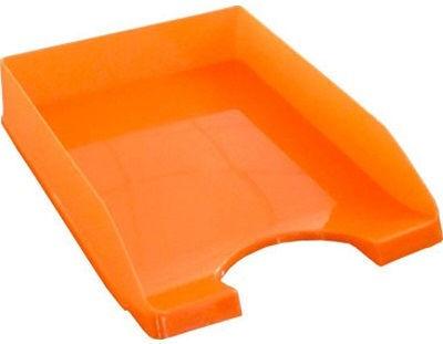 Metron Plastic Filing Tray Fun Orange