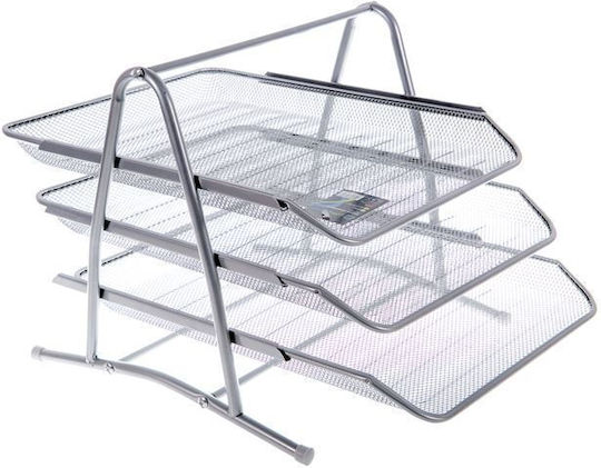 Officenet Dokumentenablage mit 3 Regalen Gray