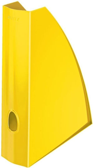 Esselte Θήκη за списания Пластмасова Жълта 31.2x25.8x7.5см.