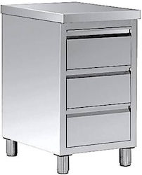 ArtSteel Ερμάριο με Συρτάρια 50x70x87cm