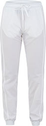 Giblor's Chef White Pants with Elastic Waist