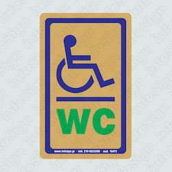 Infosign WC Disabled Sign 17472