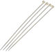 UYUS TOOLS Δεματικά Καλωδίων Πλαστικά 400mmx4.8mm σε Λευκό χρώμα (100τμχ) (AMR006)