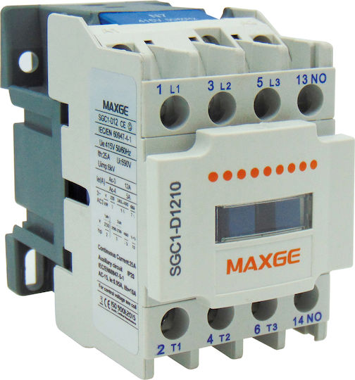 Maxge Ρελέ Ράγας Ισχύος Τριπολικό με Τάση 690V