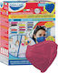 Brand Italia Disposable Protective Mask FFP2 Burgundy 1pcs