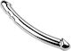 Heavy Metal Realistic Dildo Silver 19.5cm