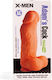 X-Men Dildo Dildo realist cu Testicule și Ventuză 76cm