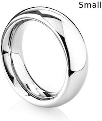 Zenn Δαχτυλίδι Πέους Μεταλλικό Ασημί