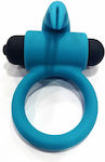 Virgite Vibrating Cock Ring Schwanz Silikon Blau