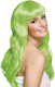 Carnival Wig Κυματιστές Green