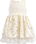 Two In A Castle Ecru Lace Baptism Dress