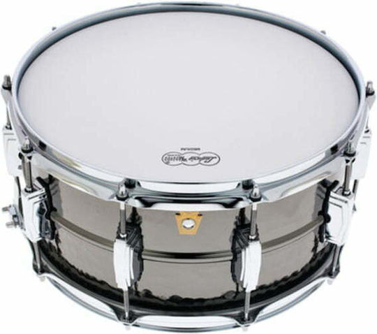 Ludwig Ταμπούρο Metallisch 14" x 6.5" Schwarz
