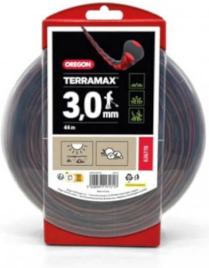 Oregon Terramax Μεσινέζα Στριφτή Μήκους 36m και Πάχους 3.5mm