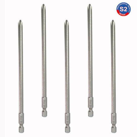 SKS Tools Set 5 Screwdriver Bits Cross