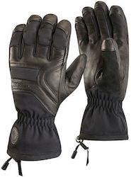 Black Diamond Patrol Gloves Mountaineering and Climbing with Waterproof Protection and Thermal Insulation Black