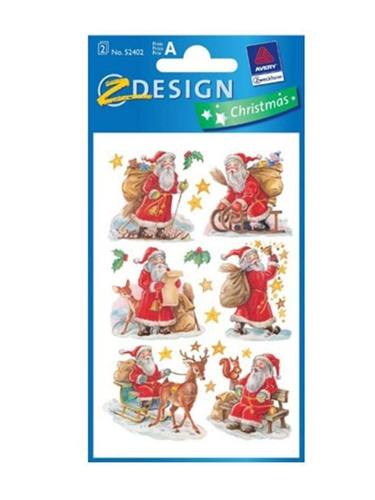 Avery Christmas for Wall with Design Άγιου Βασίλη