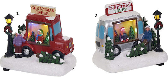 TnS Illuminated Christmas Figure Car Height 14.5cm