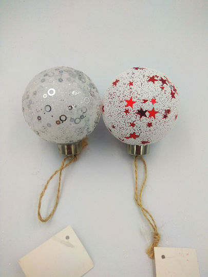 Illuminated Christmas Figure Ball