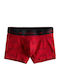 Men's Boxer Red with Patterns