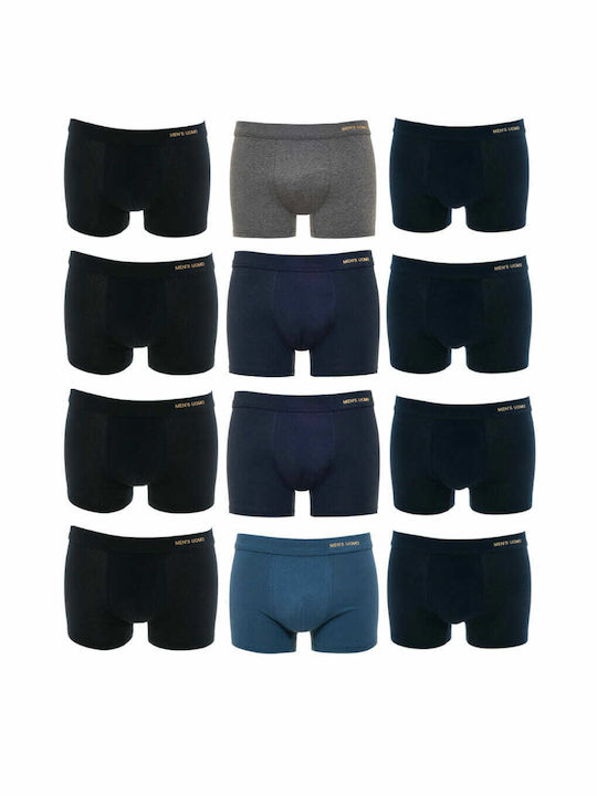 Per Mia Donna Herren Boxershorts Mehrfarbig 12Packung