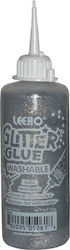 Leeho Glitzer Silber 120ml