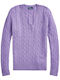 Ralph Lauren Women's Long Sleeve Sweater Woolen Lilacc