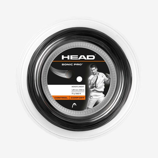 Head Sonic Pro Χορδή Τένις Μαύρη
