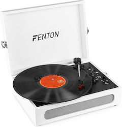 Fenton RP118F RP118F Suitcase Turntables with Built-in Speakers Beige