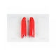 UFO Motorcycle Front Suspension Protectors Honda CRF 250 Red