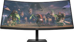 HP OMEN 34c Ultrawide VA HDR Curbat Monitor de jocuri 34" QHD 3440x1440 165Hz cu Timp de Răspuns 1ms GTG