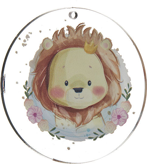 Nuova Vita Lion Hanging Motif for Jewelry Made of Plexiglas 5x5cm 2500071.585