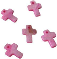 CROSS 1CM SET/50 (PINK)