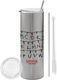 Koupakoupa Stranger Things Glass Thermos Stainl...